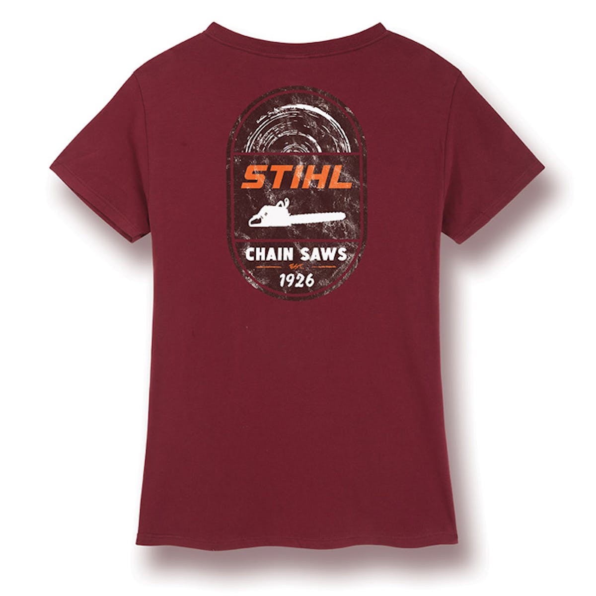 Ladies' Chain Saw Emblem T-Shirt