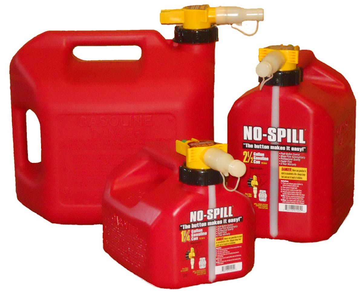 Contenedores de combustible no-spill®